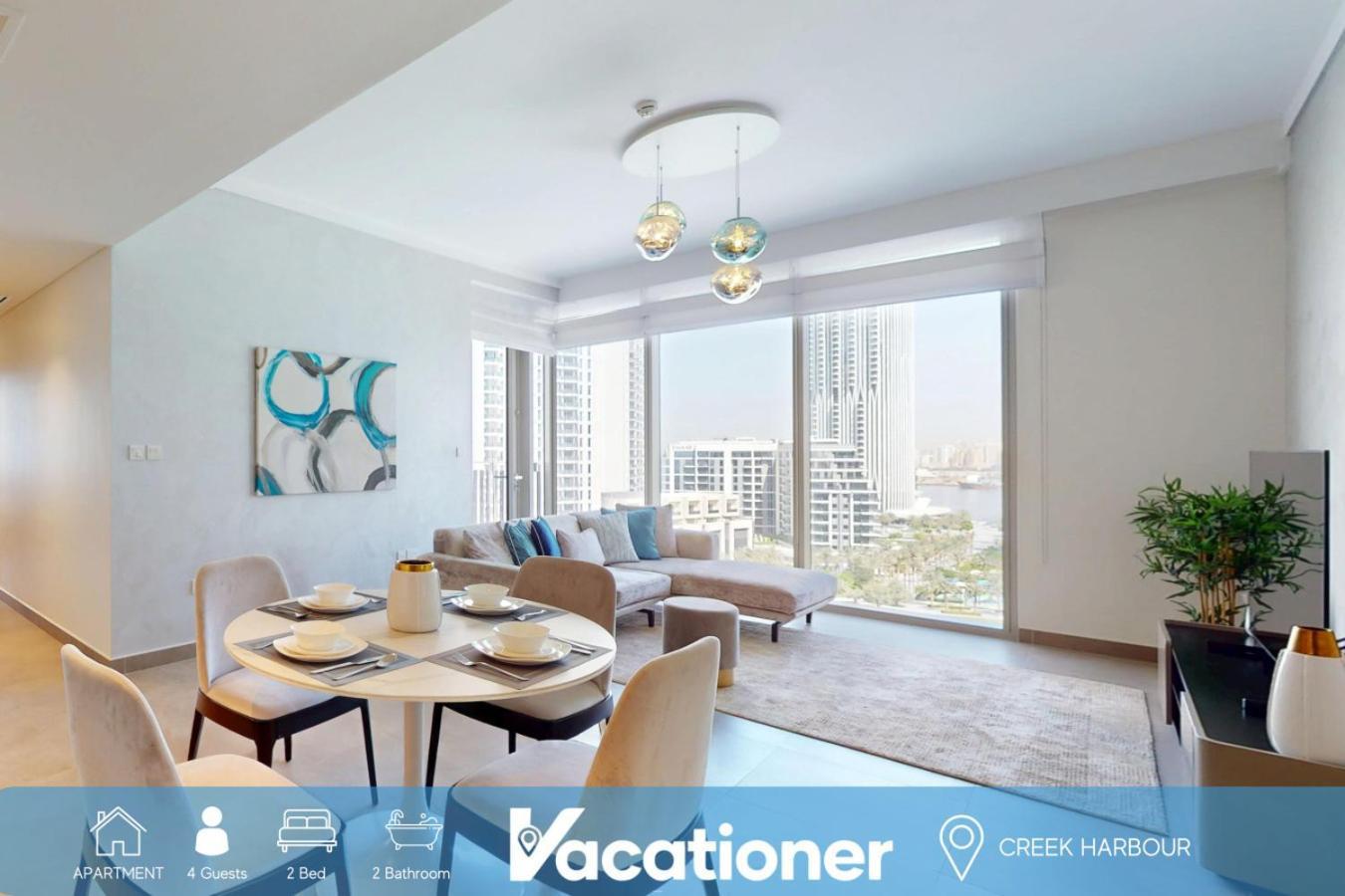 Creek Gate - Spacious Two Bed In Creek Harbour Apartment Dubai
